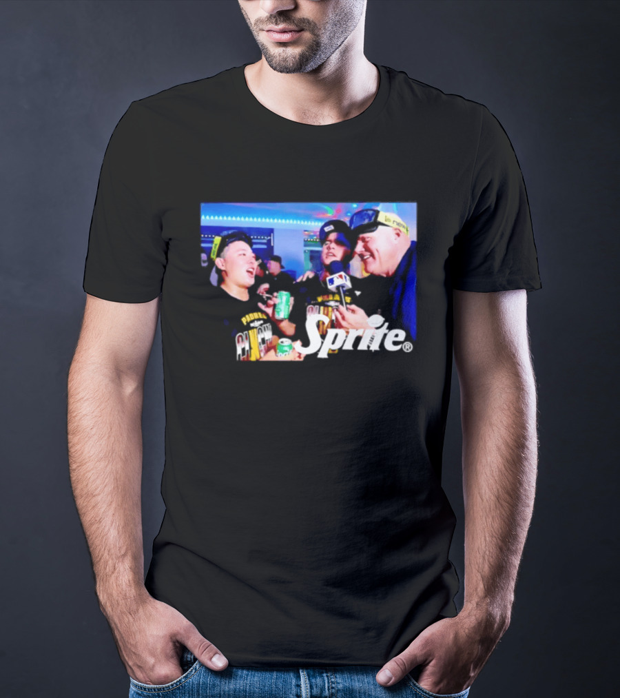 Sprite X Yuki Matsui San Diego Padres Celebration MLB Baseball T-Shirt