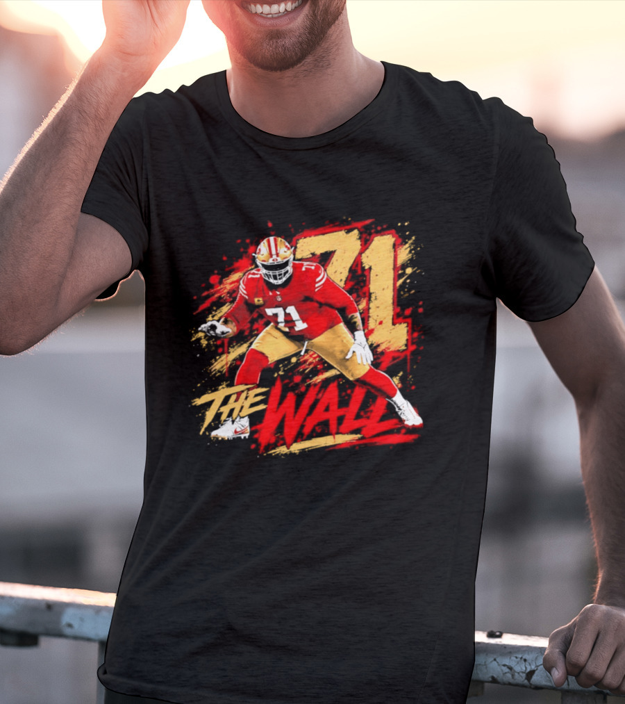 Trent Williams 71 The Wall San Francisco Football NFL T-Shirt