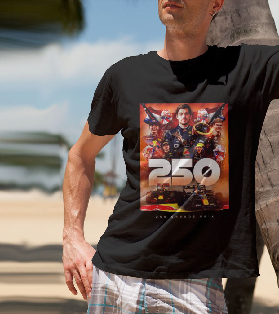 Max Verstappen 250 Oracel Racing 2026 Singapore GP Formula1 T-Shirt