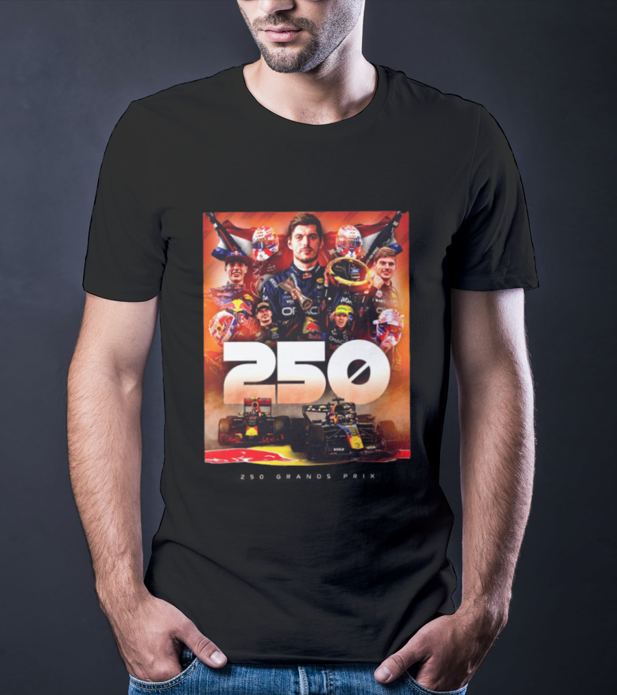 Max Verstappen 250 Oracel Racing 2026 Singapore GP Formula1 T-Shirt