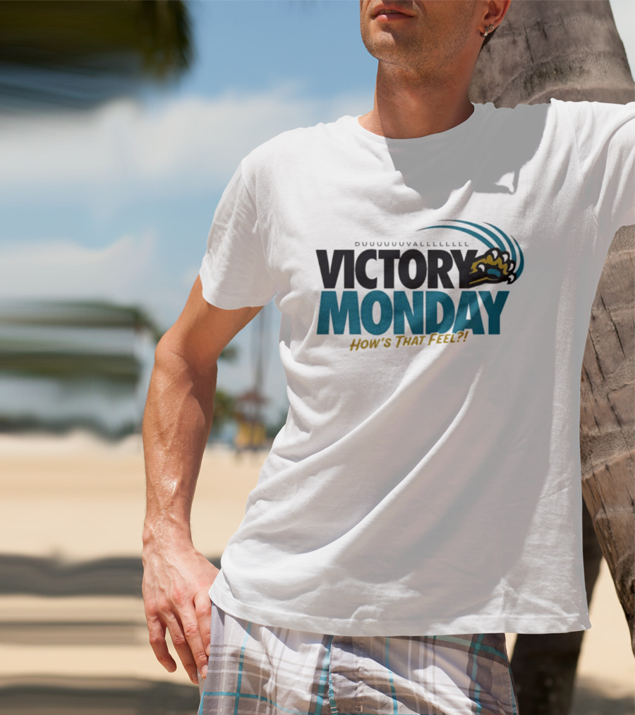 Duuuuuvallllllll Victory Monday How's That Feel Jacksonville Jaguars T-Shirt