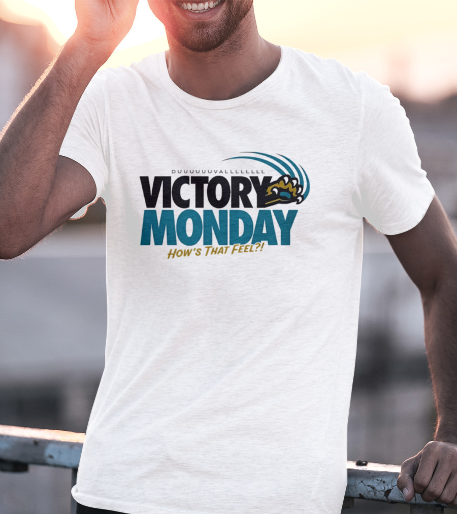 Duuuuuvallllllll Victory Monday How's That Feel Jacksonville Jaguars T-Shirt