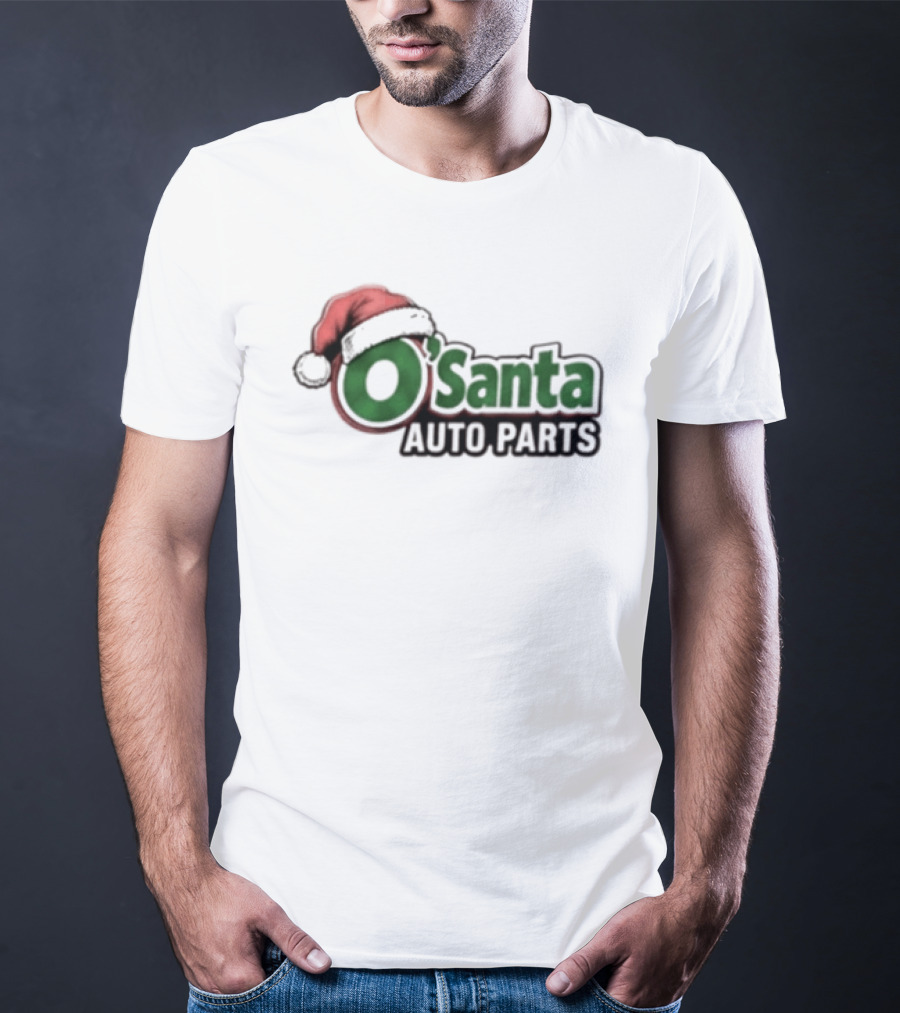 O'Reilly Auto Parts Santa Christmas Humor Mechanic Lovers T-Shirt