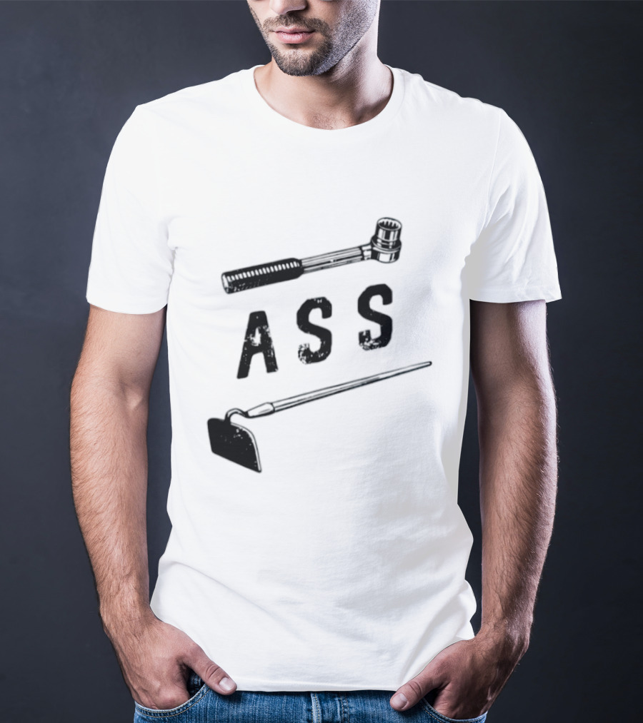 Socket Ass Hoe Tools Pun Mechanic Humor T-Shirt