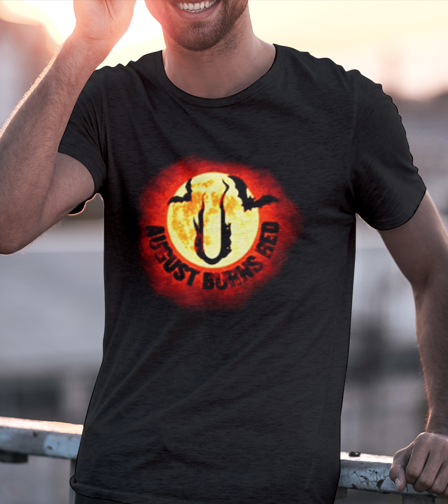 August Burns Red Halloween Moon Bats 2026 T-Shirt