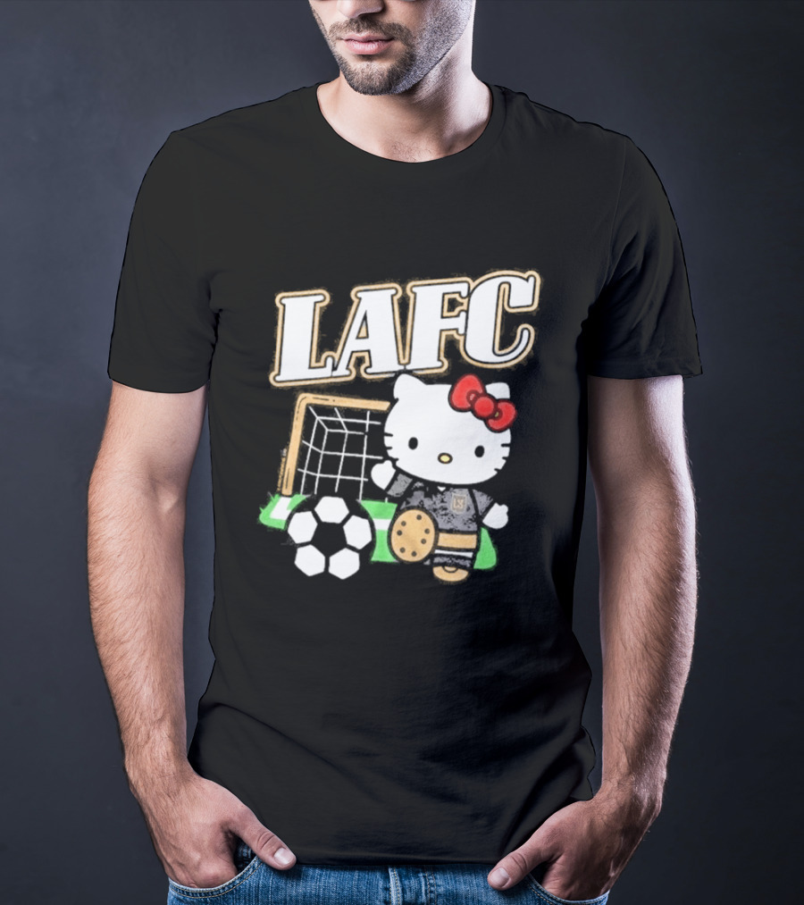 LAFC Hello Kitty Collaboration Soccer Theme October 2026 T-Shirt