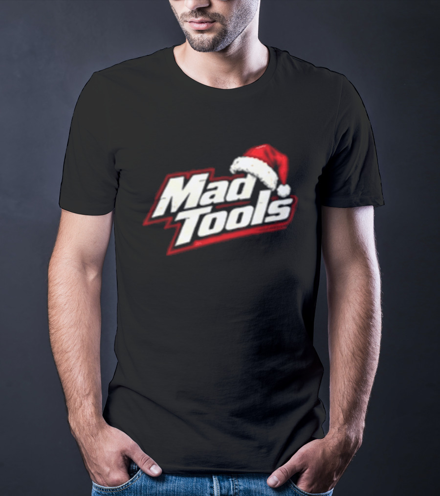 Mac Tools Christmas Santa Hat For Tool Lovers T-Shirt
