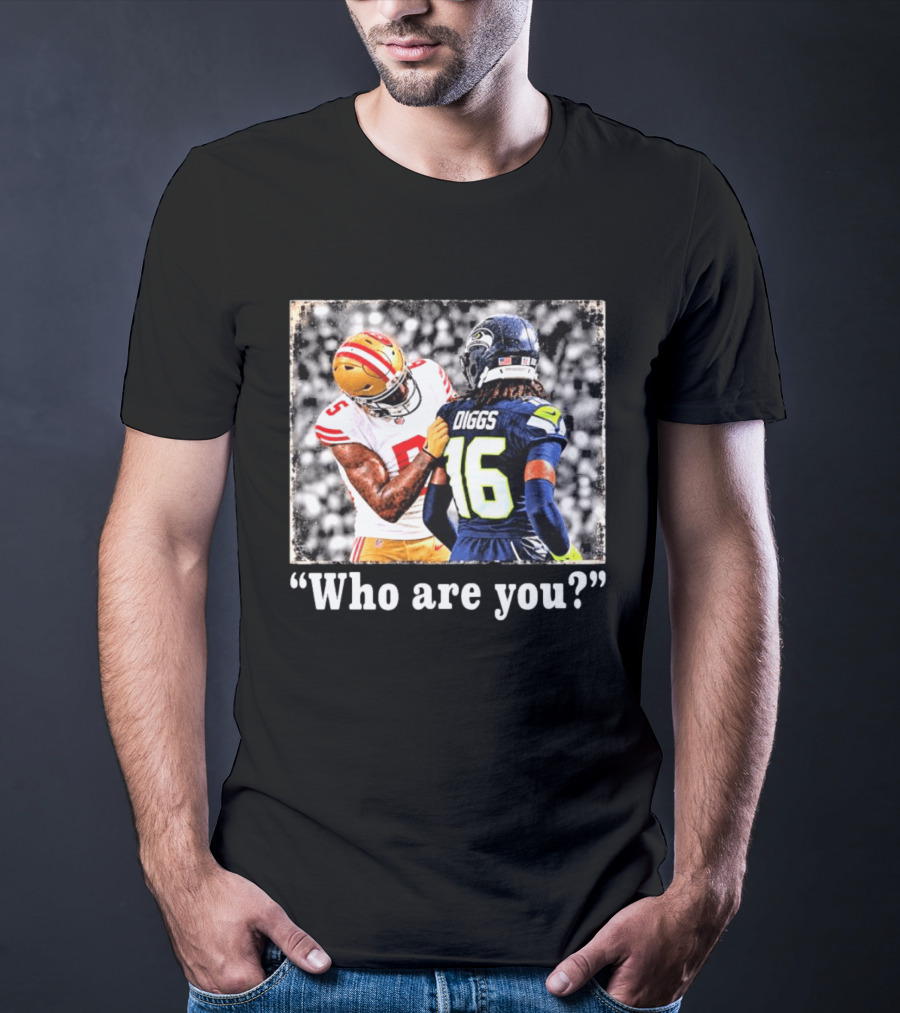 Who Are You Mike Evans Vs Seahawks Diggs NFL T-Shirt