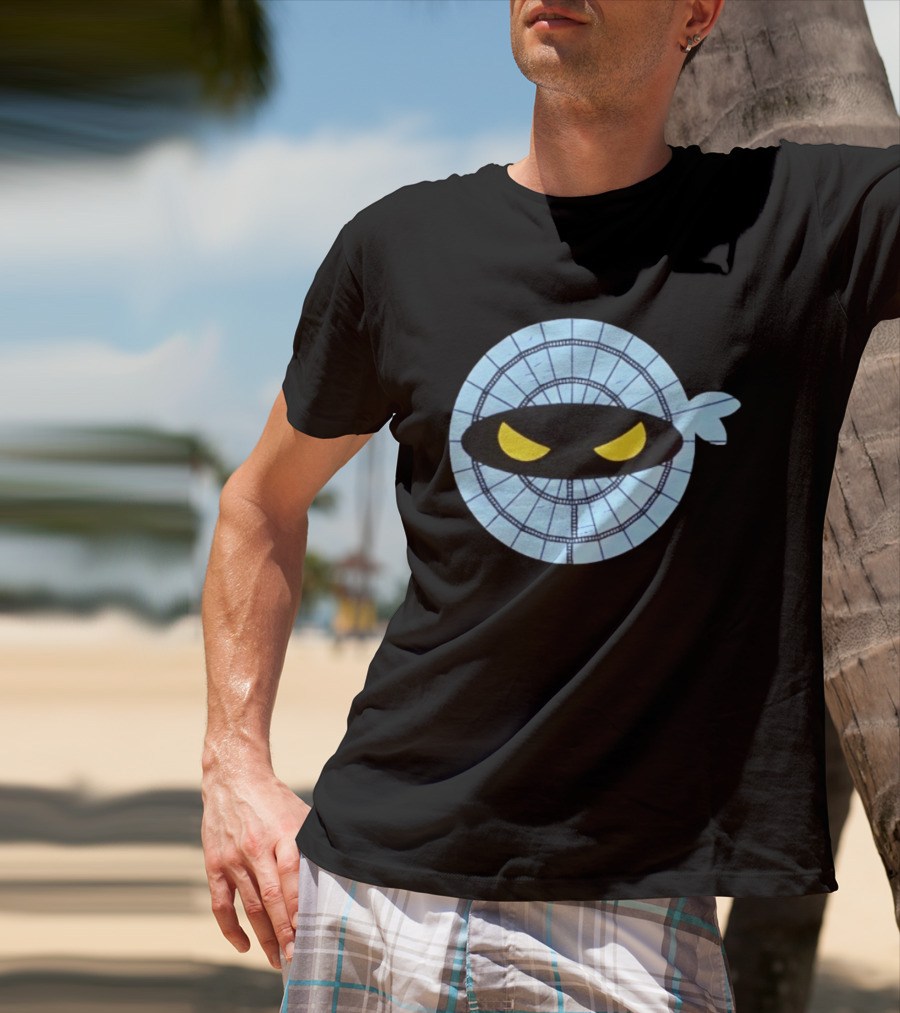 Milwaukee Brewers Pitching Ninja Baseball Eyes In Baseball World T-Shirt