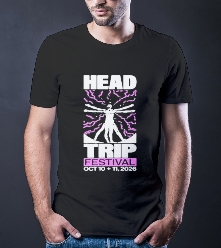 Head Trip Festival Empire Polo Club Oct 10 & 11 2026 Indio CA T-Shirt