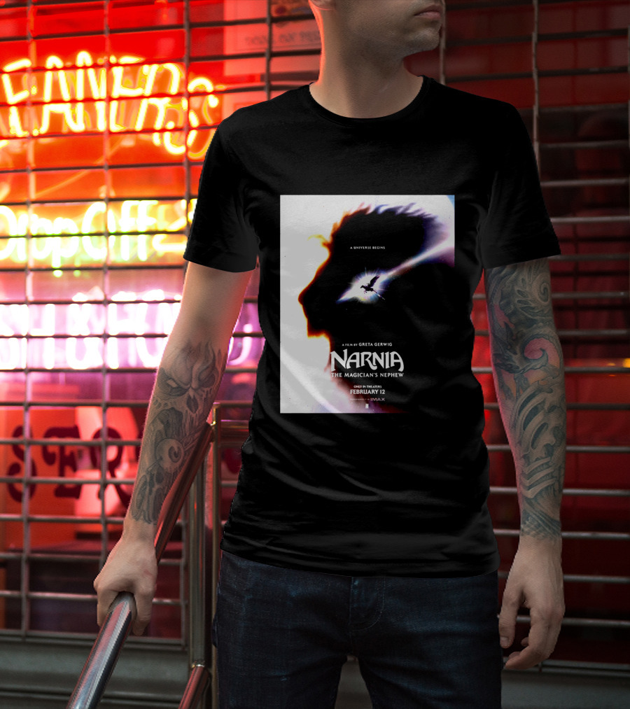 Narnia The Magician's Nephew A Universe Begins Film By Greta Gerwig IMAX Release February 12 T-Shirt