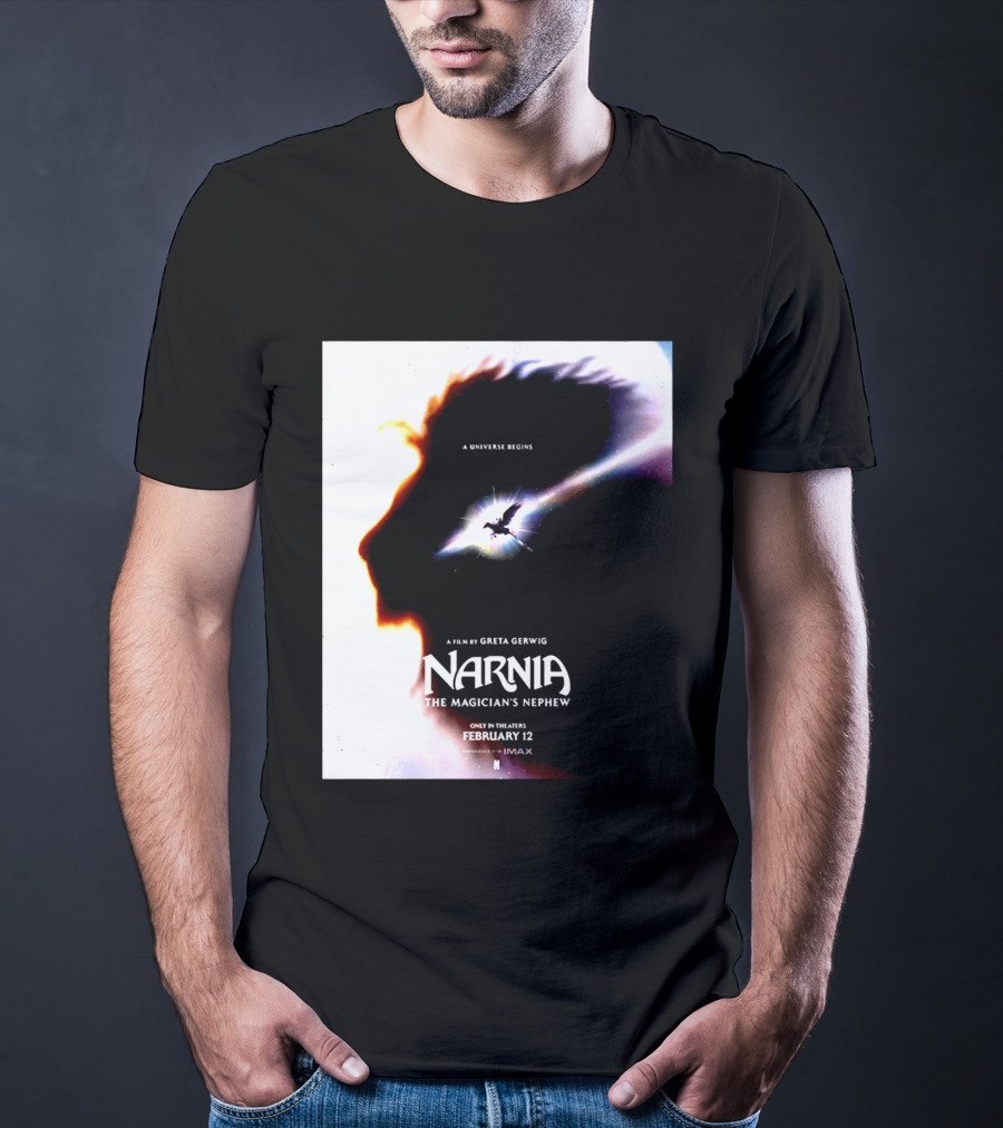 Narnia The Magician's Nephew A Universe Begins Film By Greta Gerwig IMAX Release February 12 T-Shirt