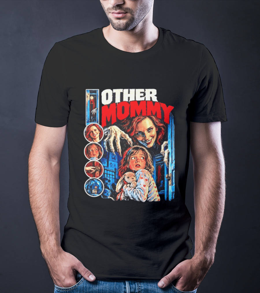 Other Mommy Coraline Horror Movie Bootleg Halloween Creepy T-Shirt