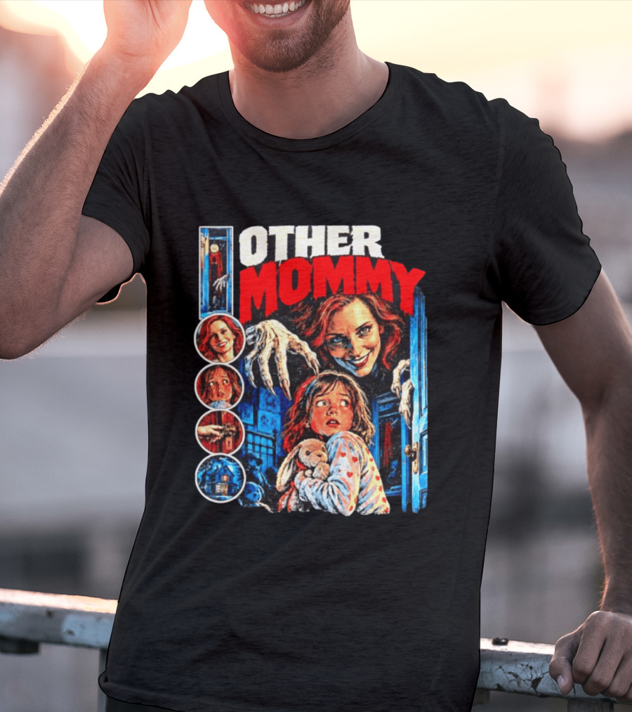 Other Mommy Coraline Horror Movie Bootleg Halloween Creepy T-Shirt