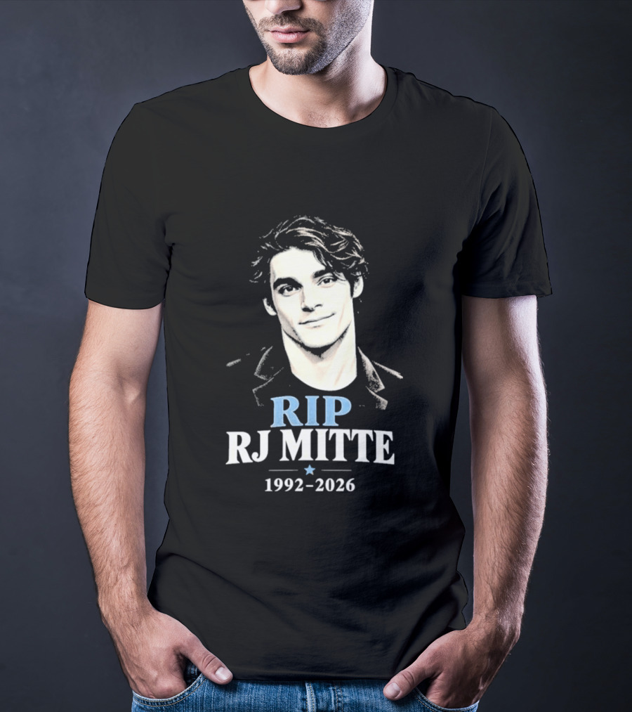 RIP RJ Mitte 1992 2026 Memorial T-Shirt