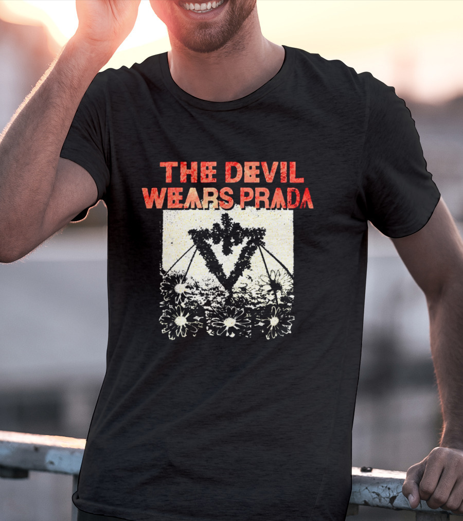 The Devil Wears Prada Flowers Tour UK And Europe 2026 Tour Dates T-Shirt