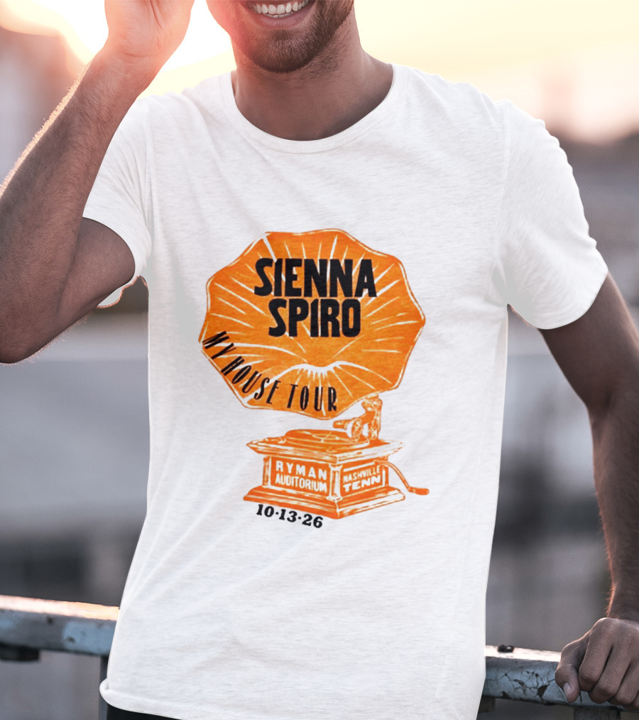 Sienna Spiro My House Tour Ryman Auditorium Nashville Tenn 101326 T-Shirt