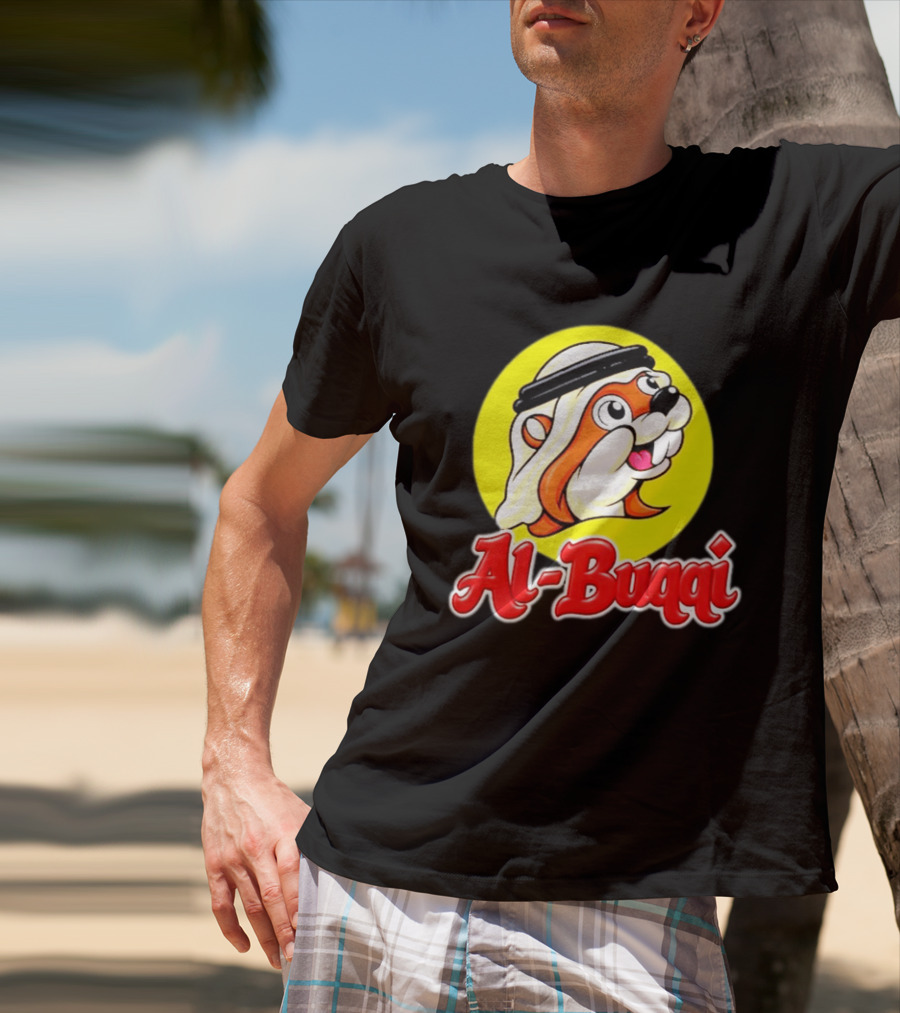 Al Buqqi Beaver Bucees Kufi Cartoon T-Shirt