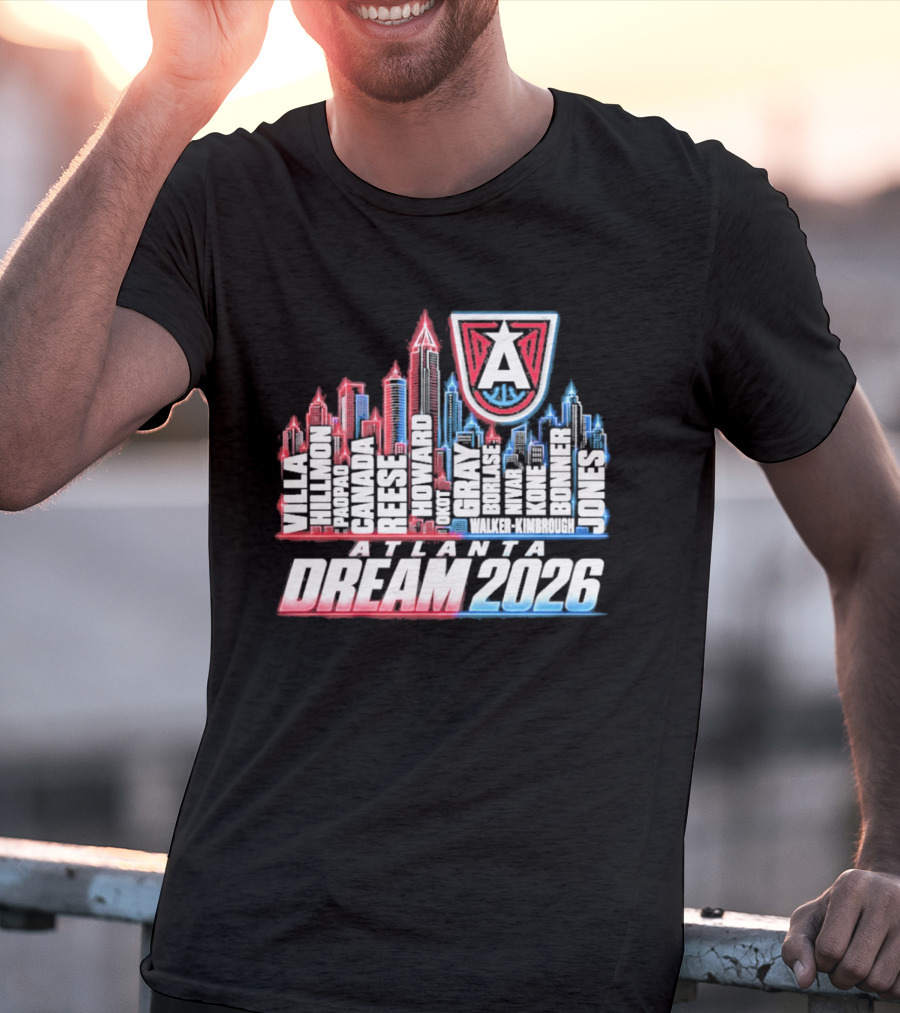 Atlanta Dream 2026 Skyline A T-Shirt