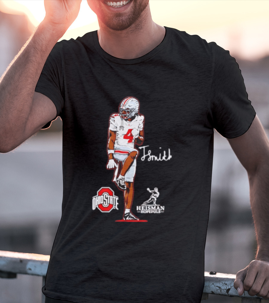 Ohio State Buckeyes J. Smith Heisman Hopeful Number 4 T-Shirt