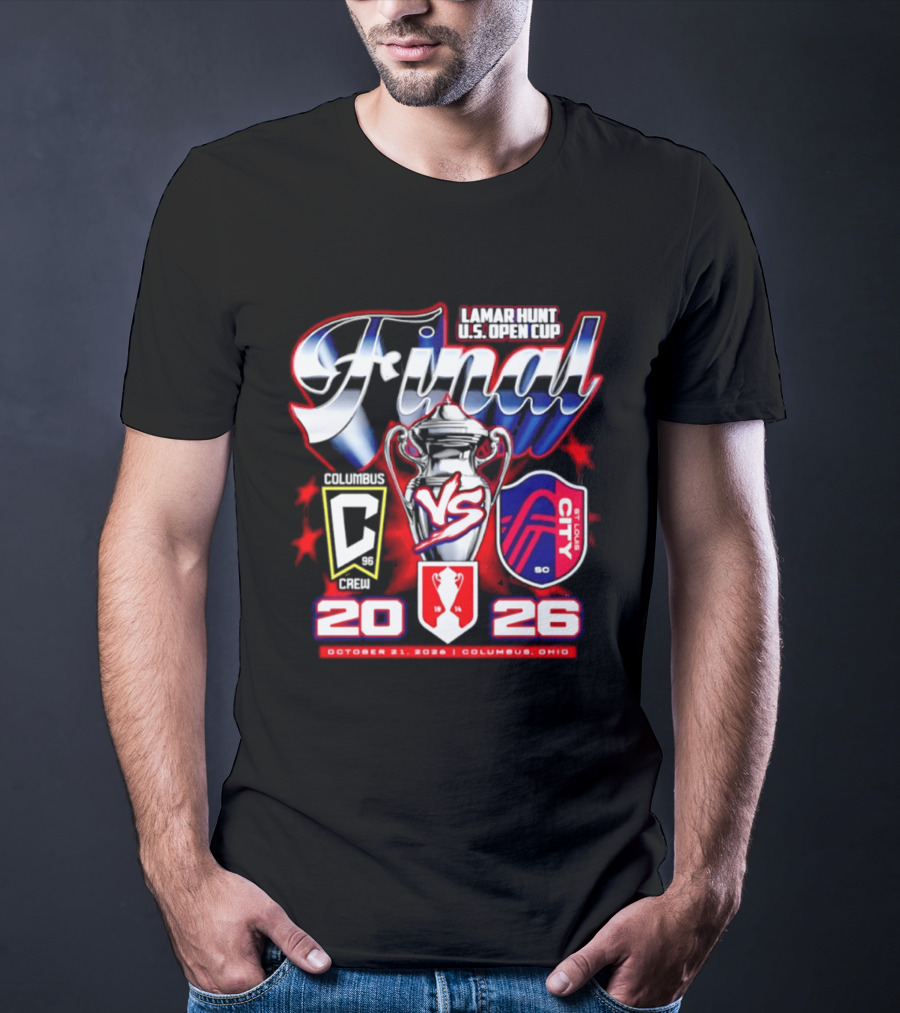 Ohio Final Columbus Crew Vs St. Louis City 2026 October 21 U.S. Open Cup T-Shirt