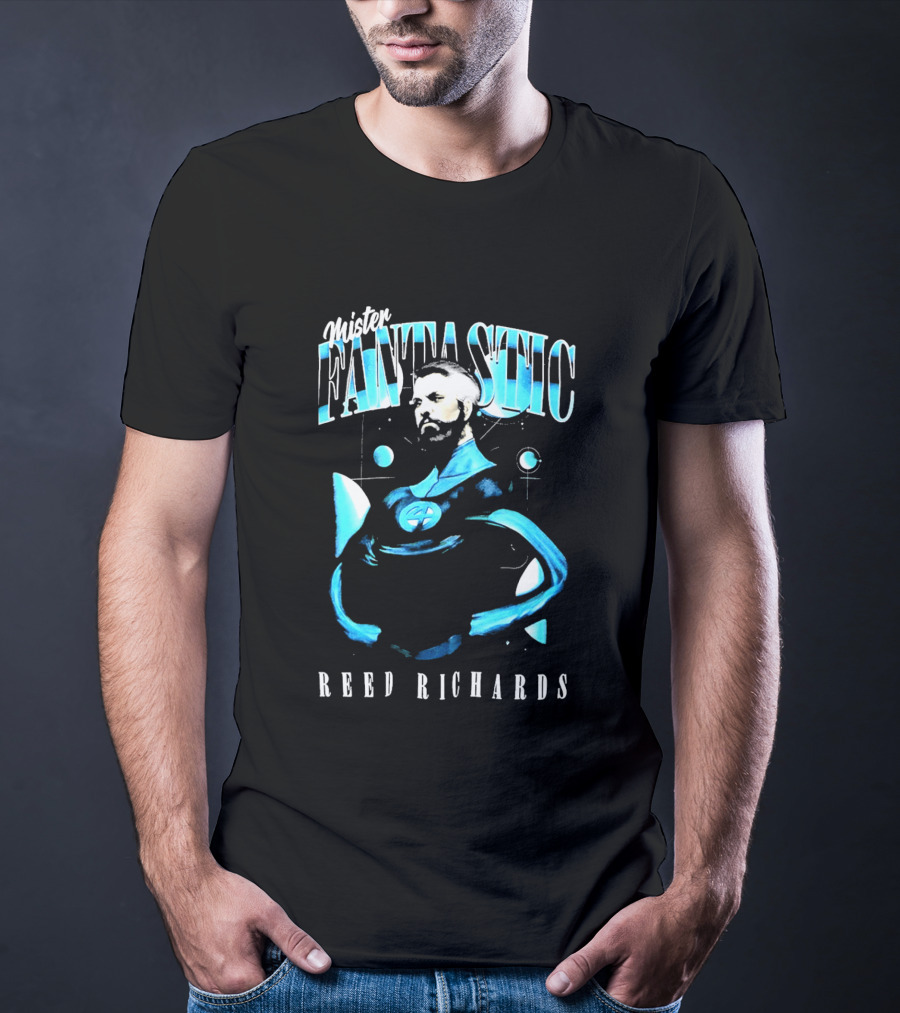 Mister Fantastic Reed Richards The Fantastic Four Marvel Comic Exclusive T-Shirt