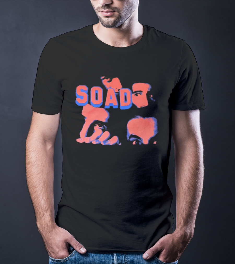 System Of A Down SOAD Beyond The Streets 25th Anniversary Toxicity Album T-Shirt