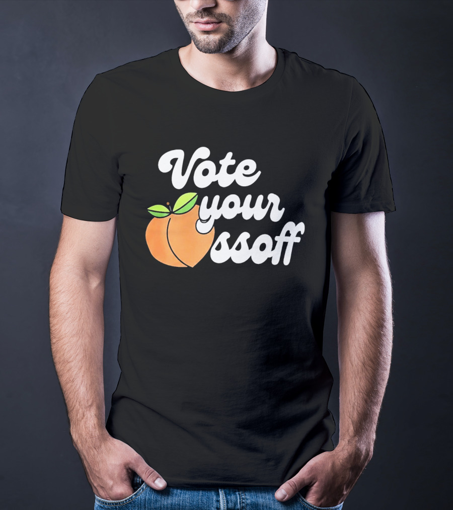 Vote Your Ossoff Peach T-Shirt
