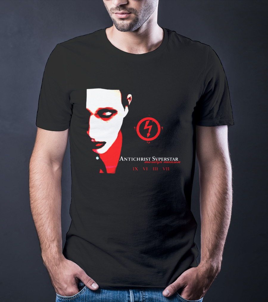 Marilyn Manson Antichrist Superstar 30th Anniversary 2026 Album Cover IX VI III VII T-Shirt