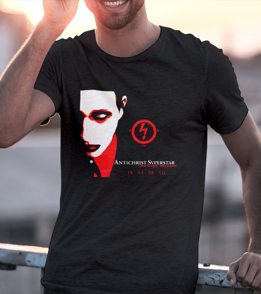 Marilyn Manson Antichrist Superstar 30th Anniversary 2026 Album Cover IX VI III VII T-Shirt