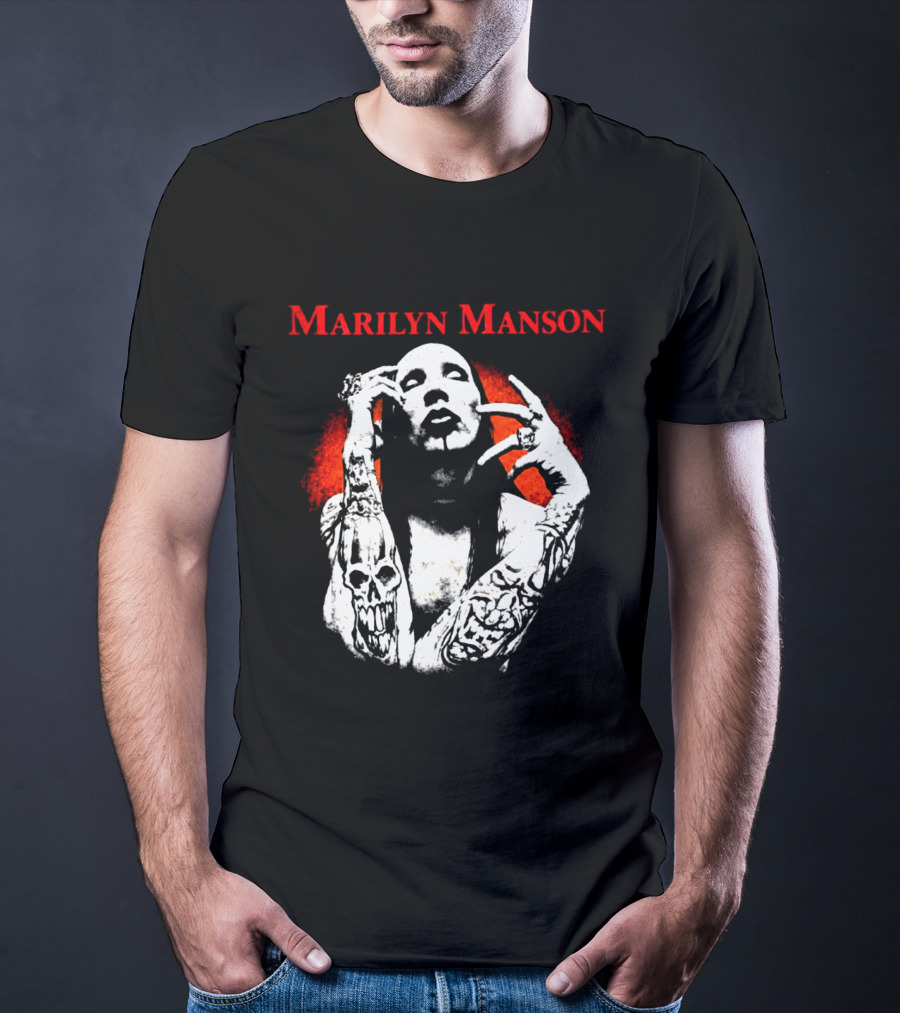 Marilyn Manson Antichrist Superstar 30th Anniversary 2026 Tour Dates Back T-Shirt