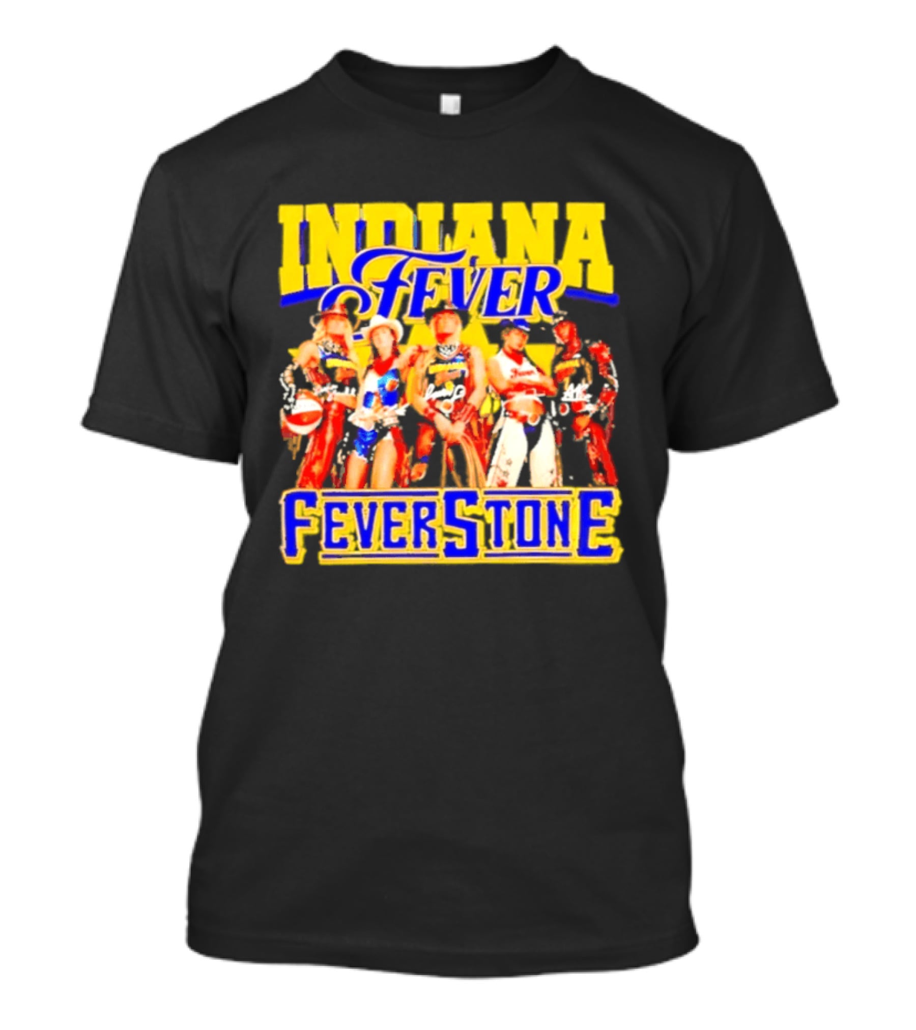 Indiana Fever Players Fever Stone Signatures T-Shirt