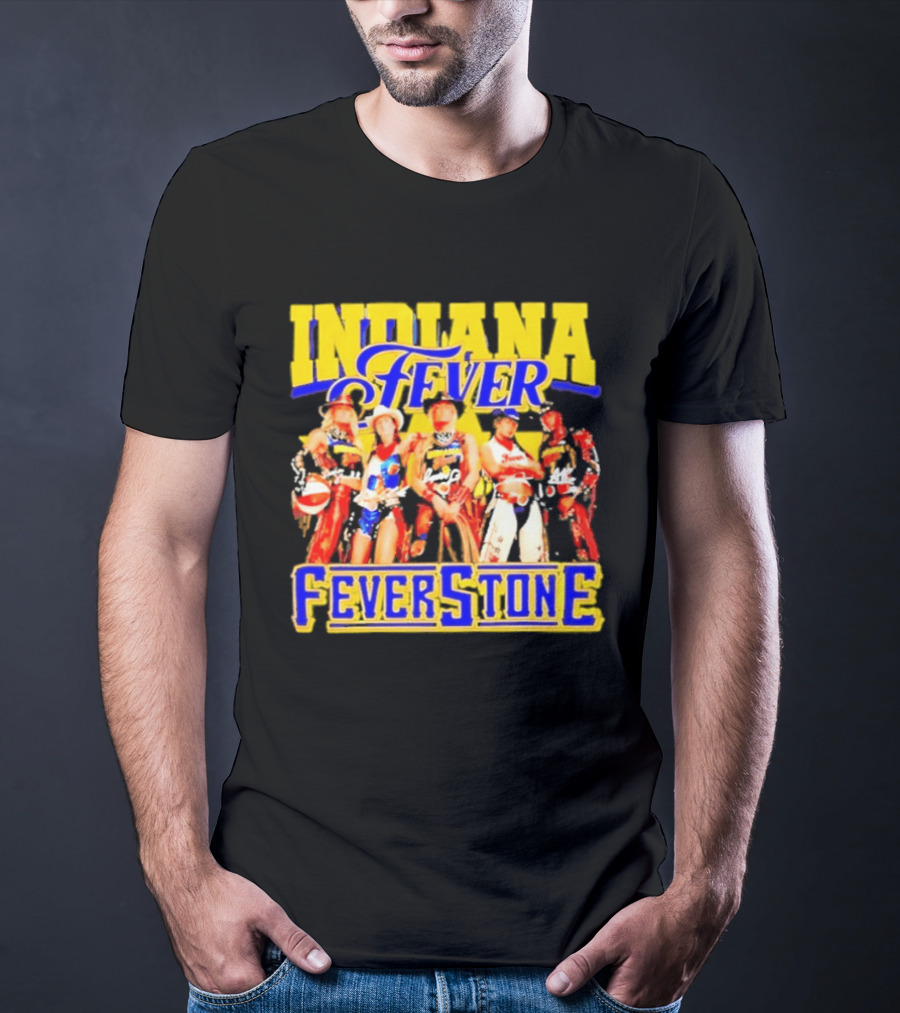 Indiana Fever Players Fever Stone Signatures T-Shirt