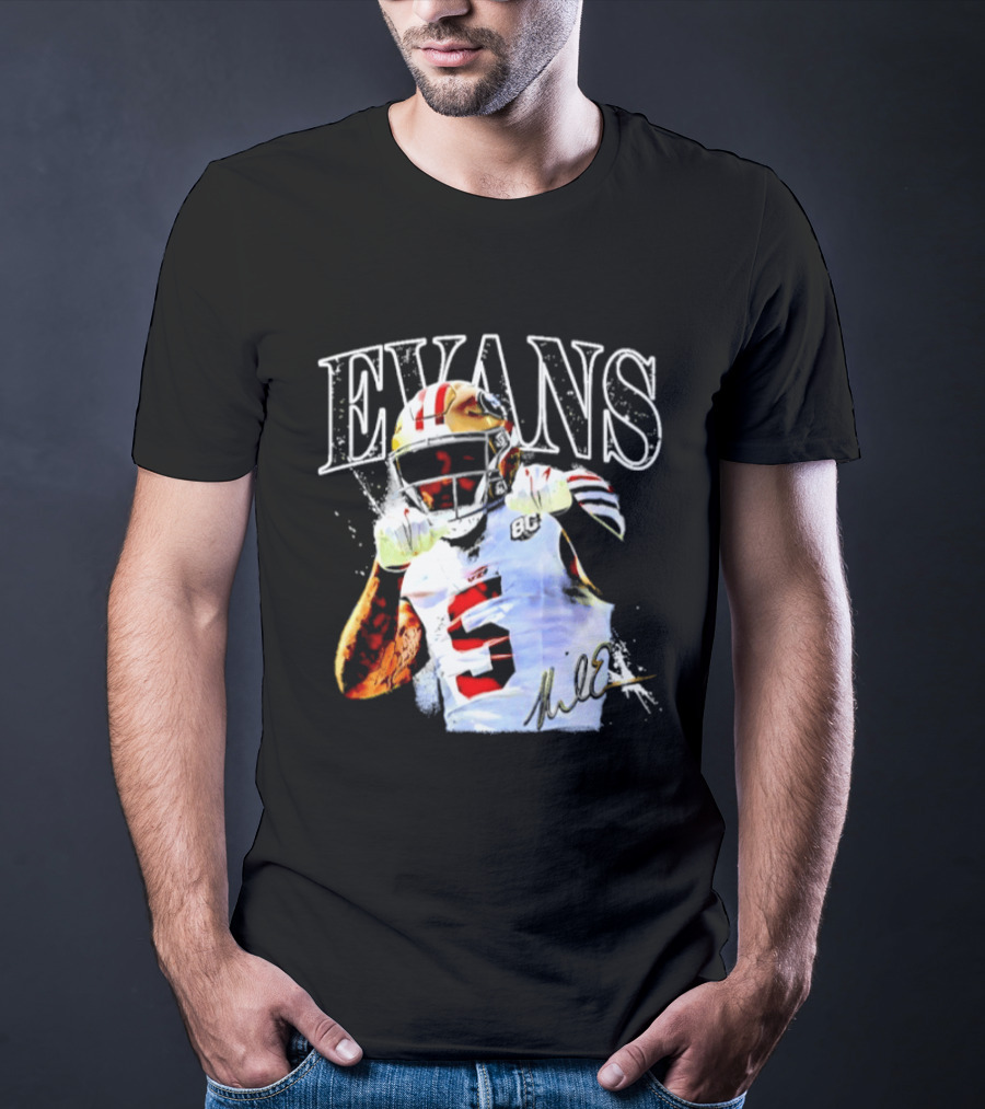 Evans San Francisco 49ers Football Player Number 13 T-Shirt