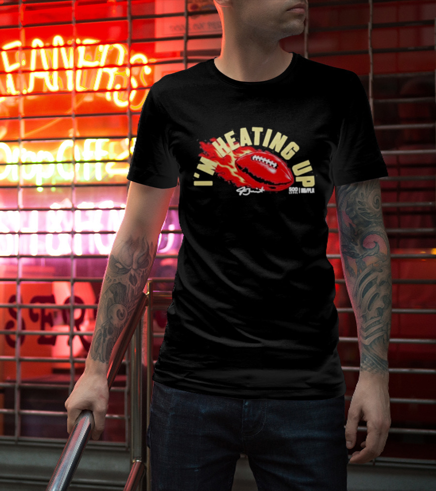 I'm Heating Up Jameis Winston New York Giants Football T-Shirt
