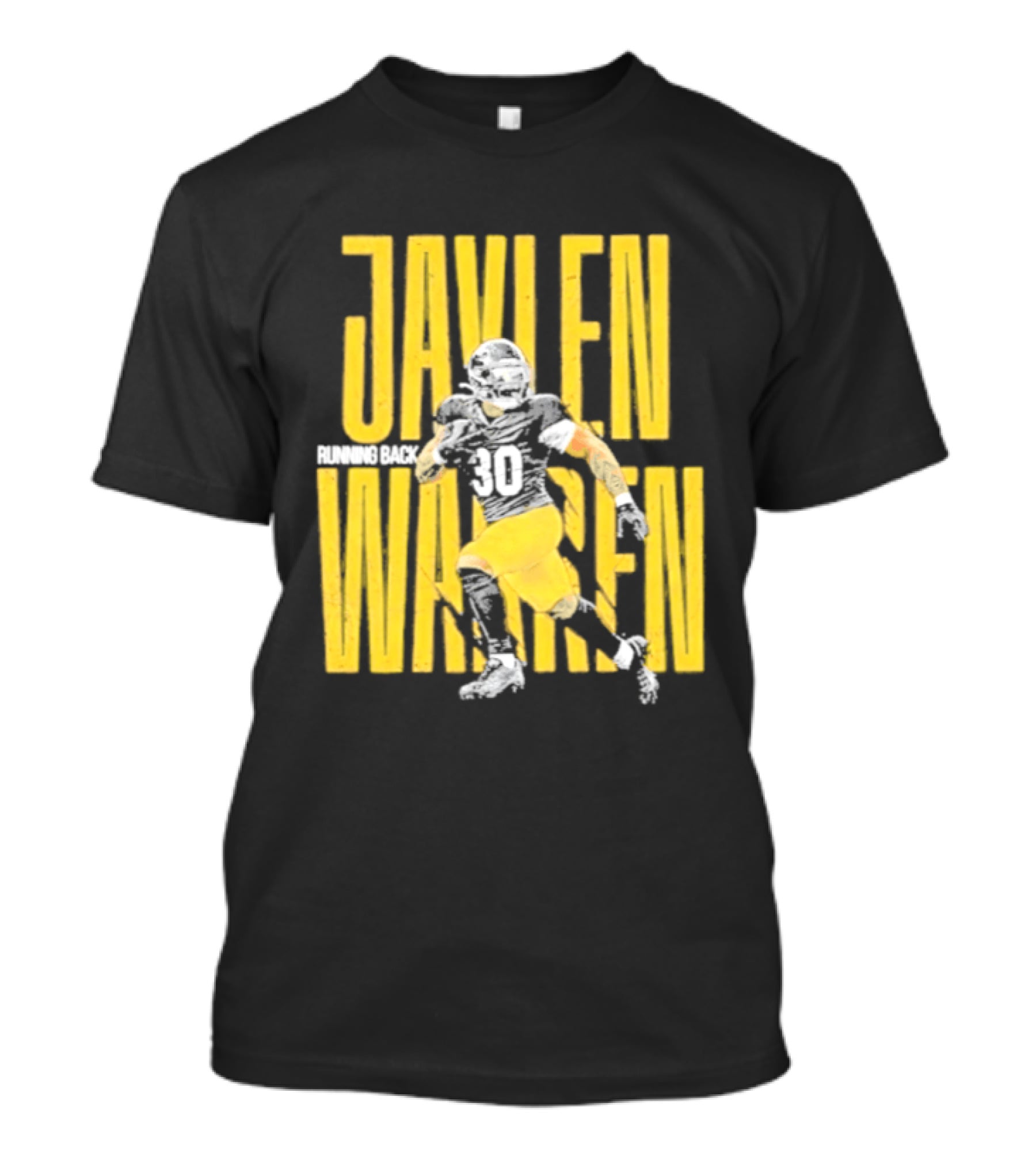 Jaylen Warren Pittsburgh Steelers Football Player Name T-Shirt