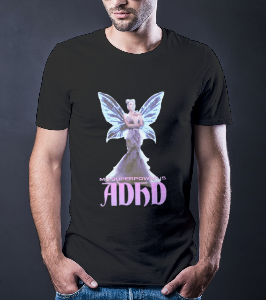 Paris Hilton ADHD Butterfly Heavyweight T-Shirt