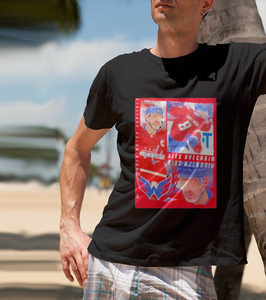 Washington Capitals Alex Ovechkin 8 NHL 2026 T-Shirt