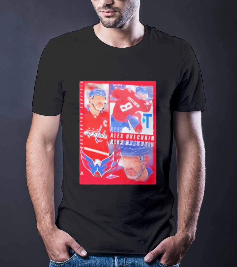 Washington Capitals Alex Ovechkin 8 NHL 2026 T-Shirt