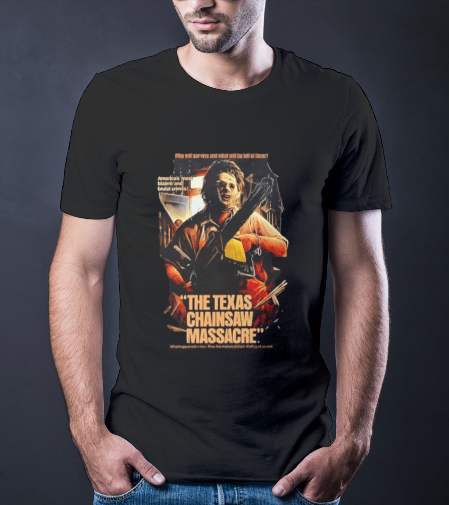 The Texas Chainsaw Massacre America's Most Bizarre And Brutal Crimes Halloween 2026 T-Shirt