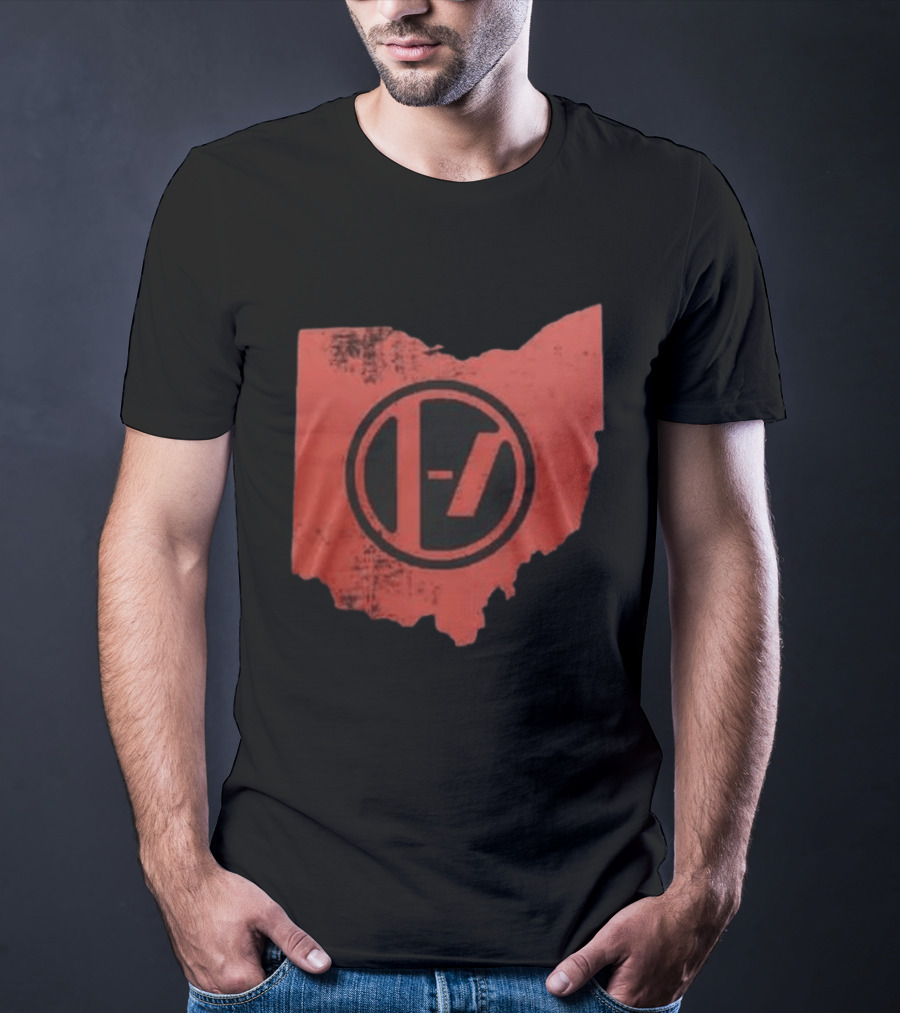 Twenty One Pilots Ohio State Symbol 2026 Stadium Tour Black T-Shirt