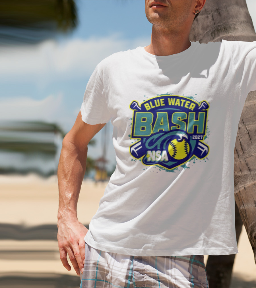 2027 NSA Blue Water Bash Fastpitch Softball Tournament T-Shirt