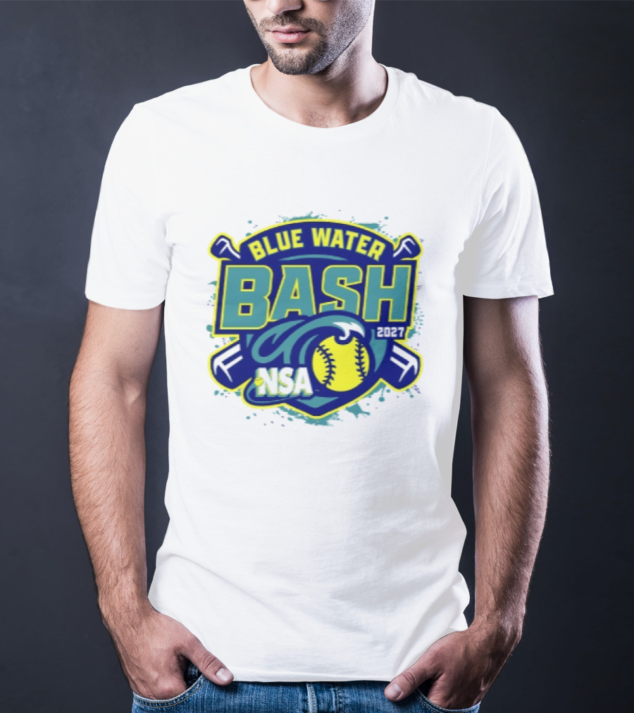 2027 NSA Blue Water Bash Fastpitch Softball Tournament T-Shirt