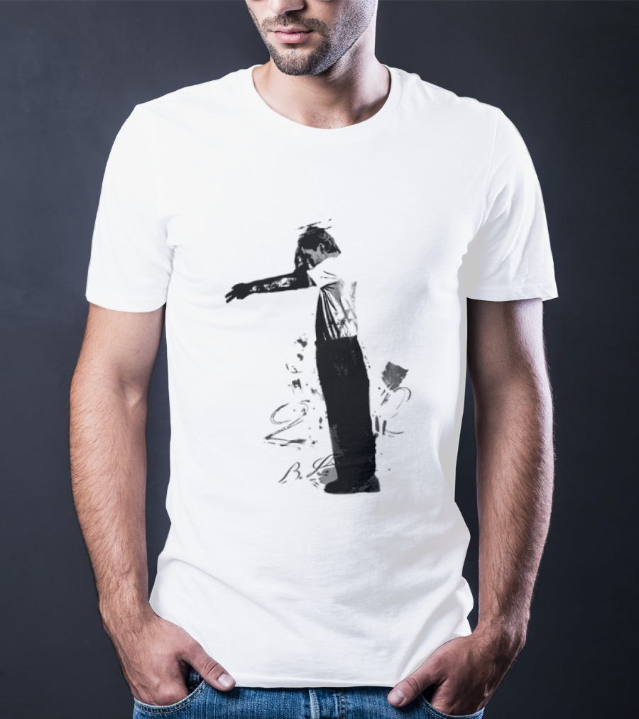The Kid Laroi A Perfect World Tour 2026 Black Scribble T-Shirt