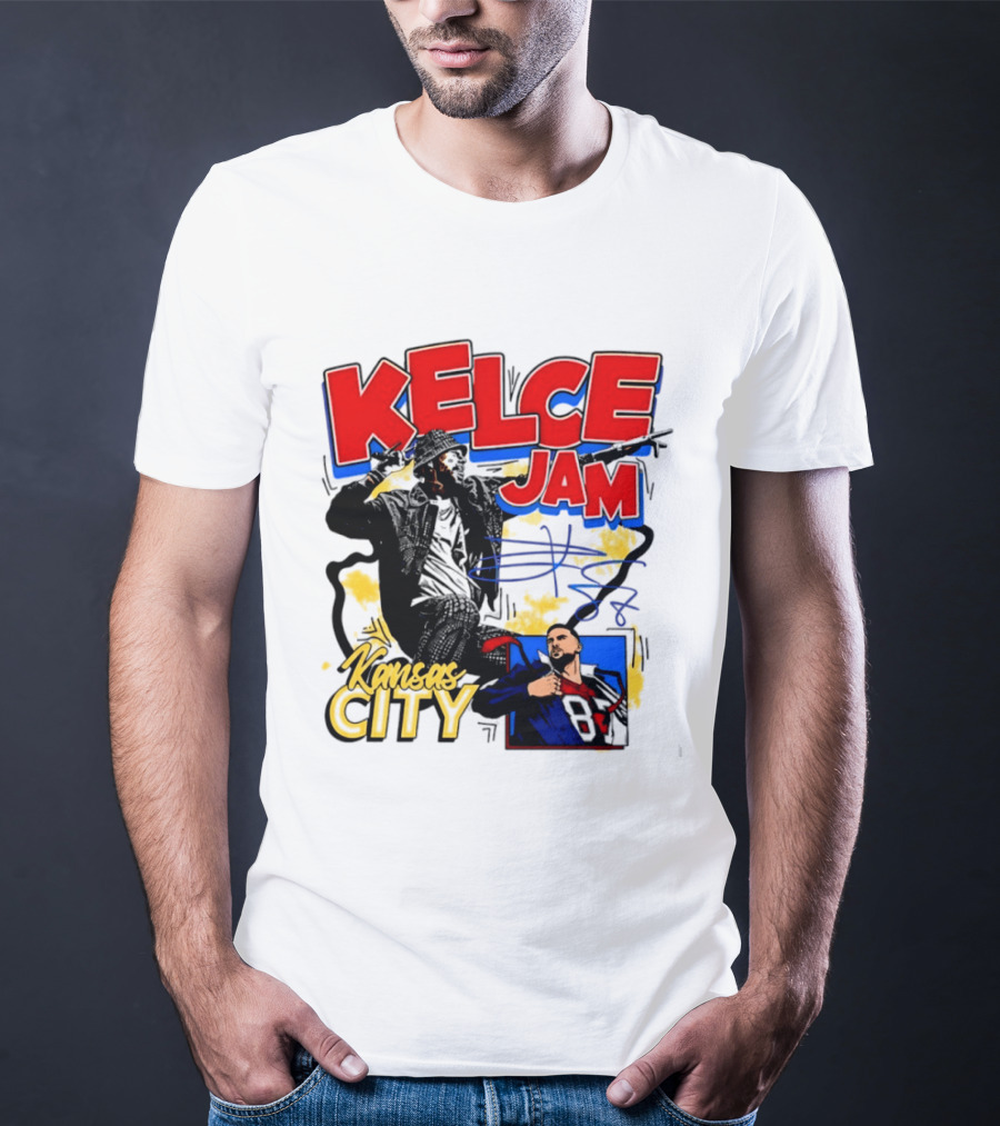 Kelce Jam Kansas City Chiefs Football Star T-Shirt