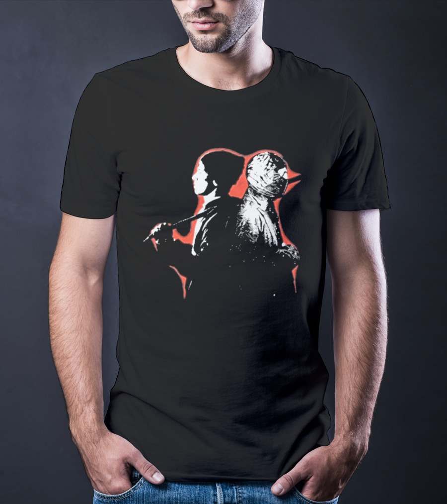 Dark Duo Silhouette Black Sword T-Shirt