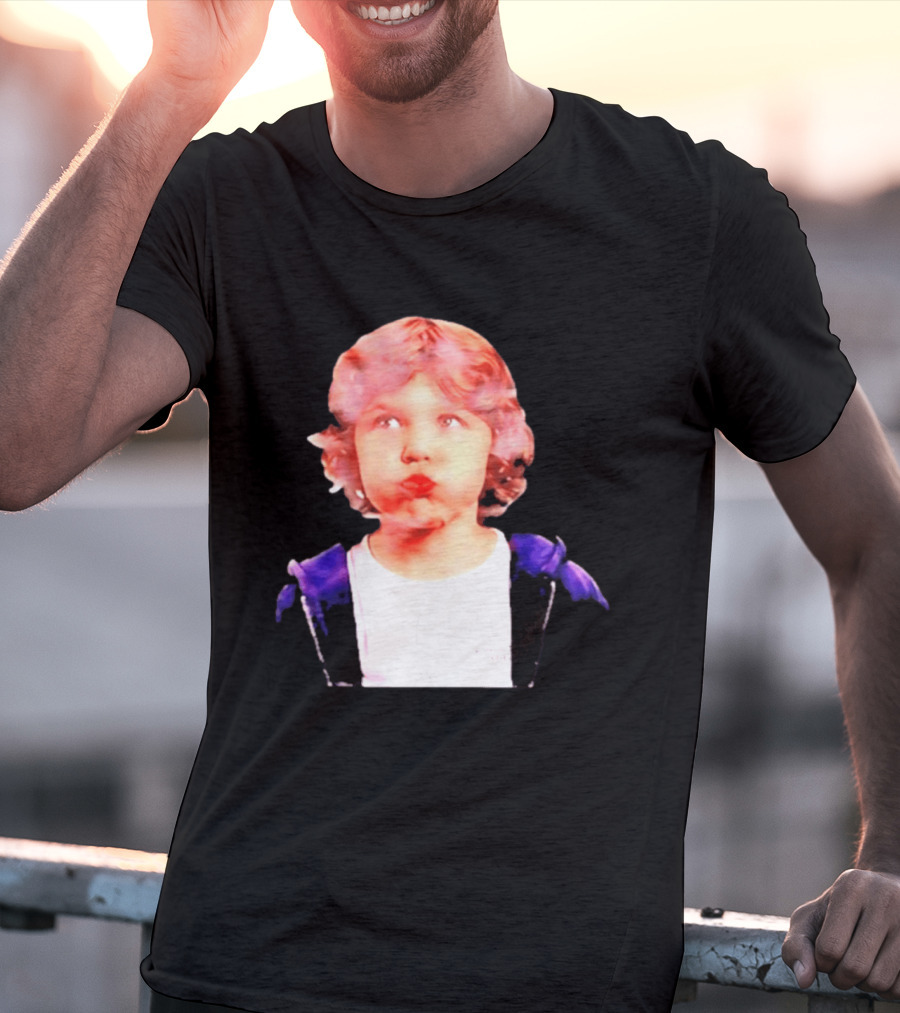 William Jakrapatr ADLV Curly Hair Baby Face Expression T-Shirt