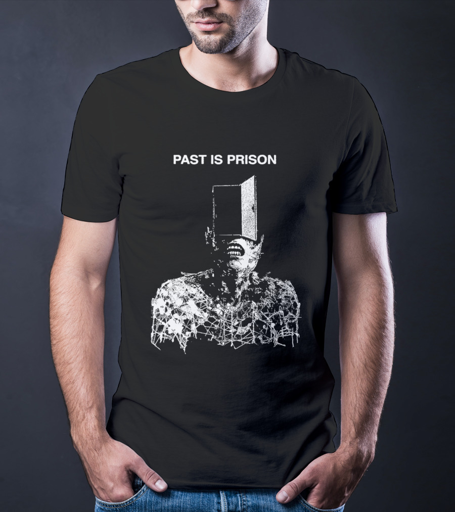 Past Is Prison Dark Horror Door Head Creepy T-Shirt