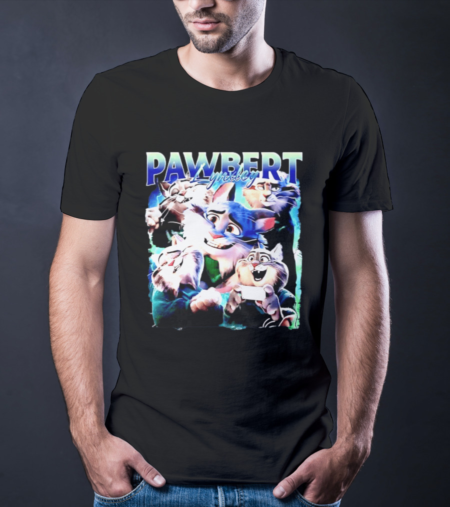 PAWBERT Lynxley Movie Feline Lynx Cat T-Shirt