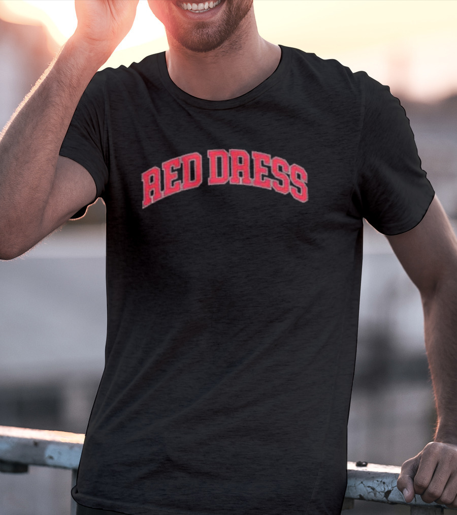 Jonas Brothers Red Dress Detroit MI Tour October 25th 2026 T-Shirt